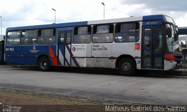 Viação Boa Vista BV-743 na cidade de Hortolândia, São Paulo, Brasil, por Matheus Gabriel dos Santos. ID da foto: 4894880.