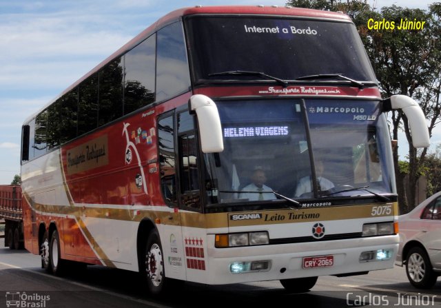 Transporte Rodrigues 5075 na cidade de Abadiânia, Goiás, Brasil, por Carlos Júnior. Número da foto: #4894655.
