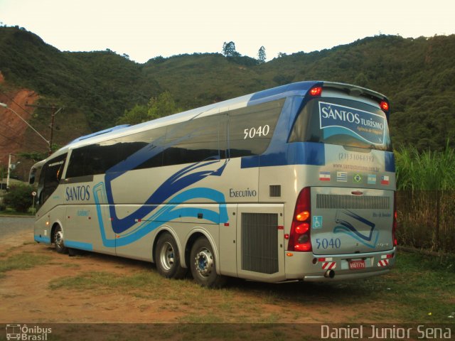 Santos Turismo 7175 na cidade de Ouro Preto, Minas Gerais, Brasil, por Daniel Junior Sena. Número da foto: #4895109.