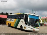 Empresa Gontijo de Transportes 14555 na cidade de João Monlevade, Minas Gerais, Brasil, por Antonio Carlos Fernandes. Número da foto: #:id.