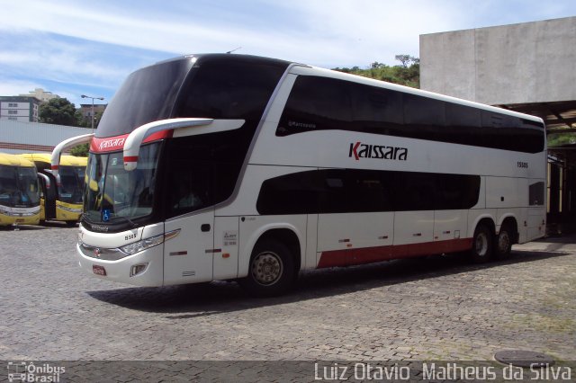 Kaissara - Viação Caiçara 15505 na cidade de Belo Horizonte, Minas Gerais, Brasil, por Luiz Otavio Matheus da Silva. Número da foto: #4896578.