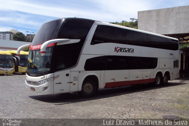 Kaissara - Viação Caiçara 15505 na cidade de Belo Horizonte, Minas Gerais, Brasil, por Luiz Otavio Matheus da Silva. ID da foto: 4896578.