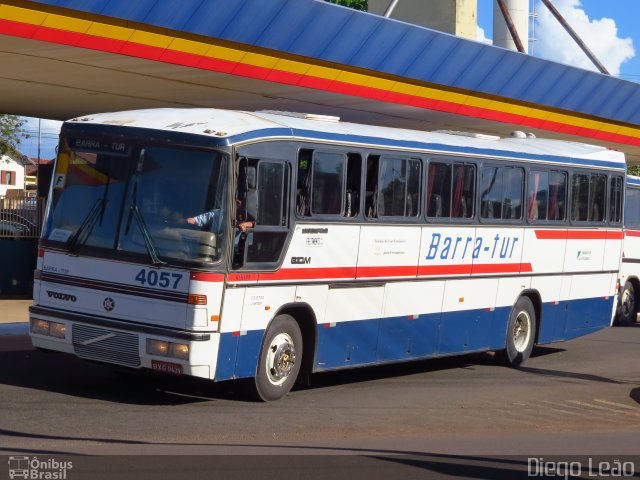 Barra-Tur 4057 na cidade de Barra Bonita, São Paulo, Brasil, por Diego Leão. Número da foto: #4897741.