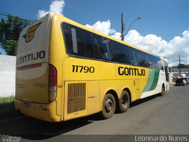 Empresa Gontijo de Transportes 11790 na cidade de Patrocínio, Minas Gerais, Brasil, por Leonardo J. Nunes. ID da foto: 4896295.