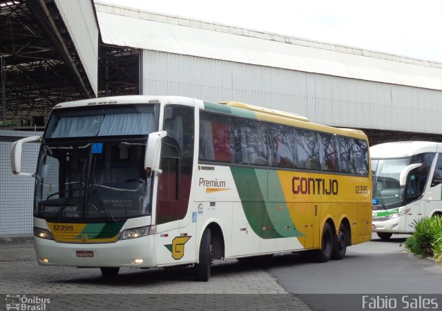 Empresa Gontijo de Transportes 12395 na cidade de Vitória, Espírito Santo, Brasil, por Fábio Sales. ID da foto: 4896629.