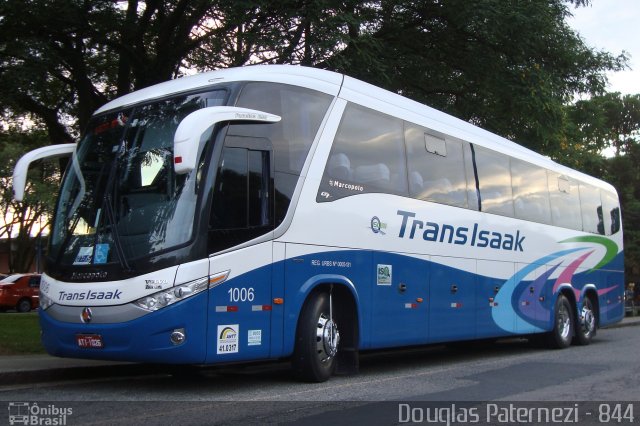 Trans Isaak Turismo 1006 na cidade de Curitiba, Paraná, Brasil, por Douglas Paternezi. ID da foto: 4896972.