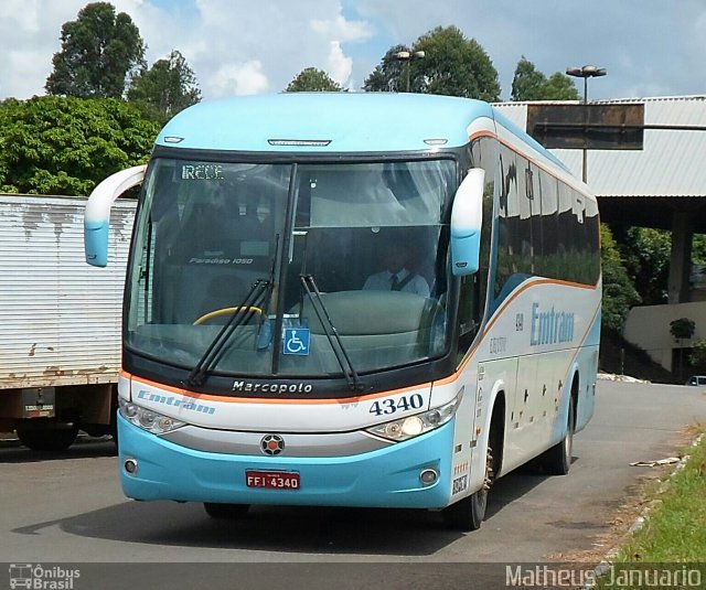 Emtram 4340 na cidade de Anápolis, Goiás, Brasil, por Matheus Januario. Número da foto: #4949282.