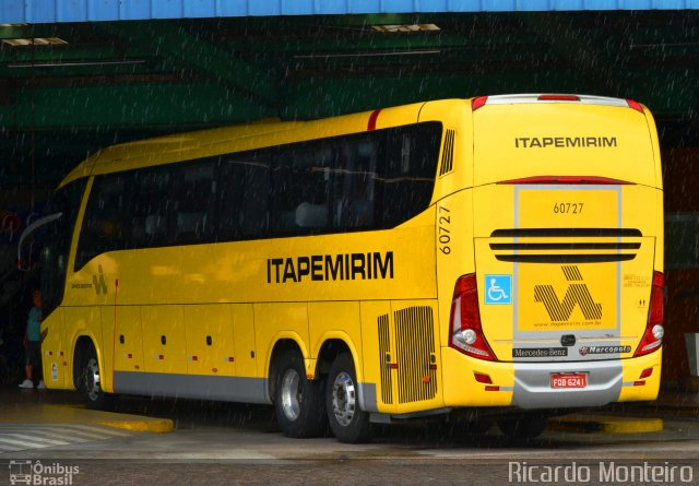 Viação Itapemirim 60727 na cidade de Resende, Rio de Janeiro, Brasil, por Ricardo Silva Monteiro. Número da foto: #4949858.