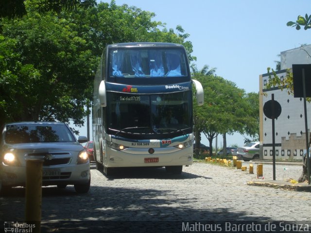 Auto Viação 1001 RJ 108.589 na cidade de Campos dos Goytacazes, Rio de Janeiro, Brasil, por Matheus Barreto de Souza. ID da foto: 4949687.