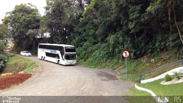 VUSC - Viação União Santa Cruz 2050 na cidade de Piratuba, Santa Catarina, Brasil, por Alexandre Rodrigo. ID da foto: 4971464.