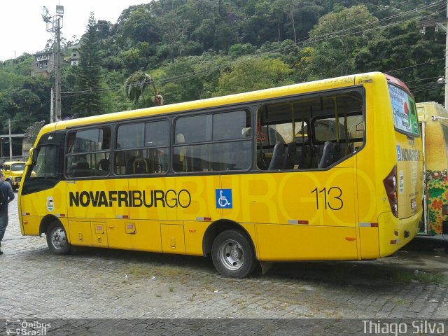FAOL - Friburgo Auto Ônibus 113 na cidade de Nova Friburgo, Rio de Janeiro, Brasil, por Thiago Silva. Número da foto: #4969647.