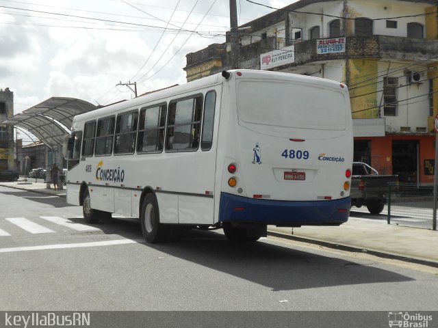 Empresa de Transportes Nossa Senhora da Conceição 4809 na cidade de Natal, Rio Grande do Norte, Brasil, por Keylla Pinto. Número da foto: #4969966.