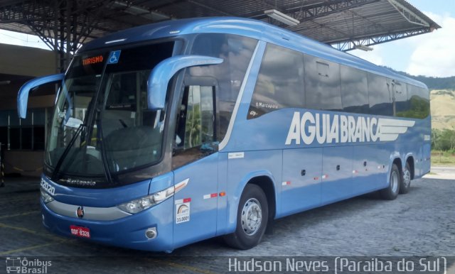 Viação Águia Branca 32020 na cidade de Paraíba do Sul, Rio de Janeiro, Brasil, por Hudson Neves. Número da foto: #4971718.