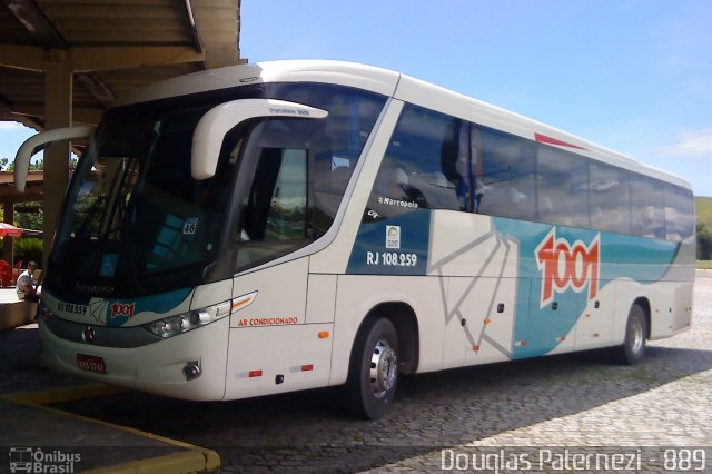 Auto Viação 1001 RJ 108.259 na cidade de Casimiro de Abreu, Rio de Janeiro, Brasil, por Douglas Paternezi. Número da foto: #4970538.