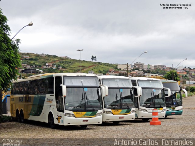 Empresa Gontijo de Transportes 12125 na cidade de João Monlevade, Minas Gerais, Brasil, por Antonio Carlos Fernandes. Número da foto: #4970164.