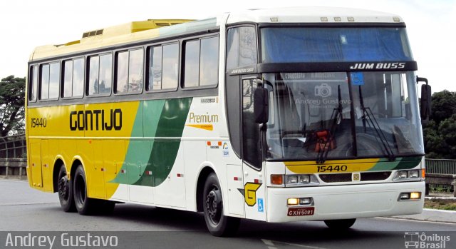 Empresa Gontijo de Transportes 15440 na cidade de Belo Horizonte, Minas Gerais, Brasil, por Andrey Gustavo. ID da foto: 4969446.