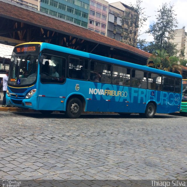 FAOL - Friburgo Auto Ônibus 447 na cidade de Nova Friburgo, Rio de Janeiro, Brasil, por Thiago Silva. ID da foto: 4969650.