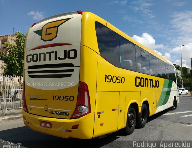 Empresa Gontijo de Transportes 19050 na cidade de Belo Horizonte, Minas Gerais, Brasil, por Rodrigo  Aparecido. ID da foto: 4971126.