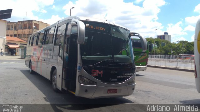 Transporte Coletivo Santa Maria 281 na cidade de Belo Horizonte, Minas Gerais, Brasil, por Adriano  Almeida. Número da foto: #4971821.