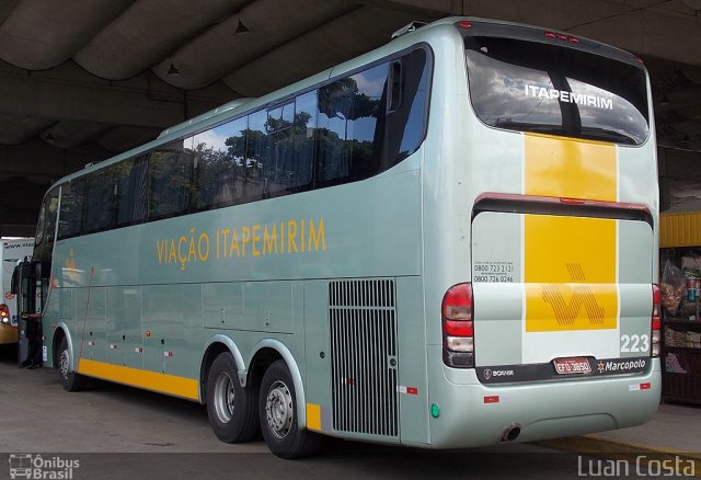 Viação Itapemirim 223 na cidade de Nova Iguaçu, Rio de Janeiro, Brasil, por Luan Costa. Número da foto: #4972594.