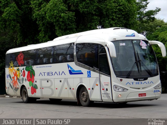 Viação Atibaia São Paulo 2214 na cidade de São Paulo, São Paulo, Brasil, por João Victor. ID da foto: 4974009.