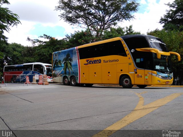 Severo Turismo 1510 na cidade de São Paulo, São Paulo, Brasil, por Felipe Vitor Paixão Vieira. Número da foto: #4972885.