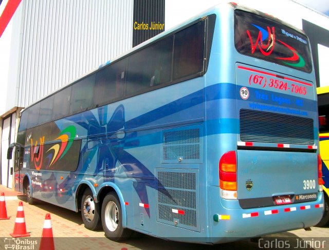 WJ Viagens 3900 na cidade de Goiânia, Goiás, Brasil, por Carlos Júnior. Número da foto: #4973048.
