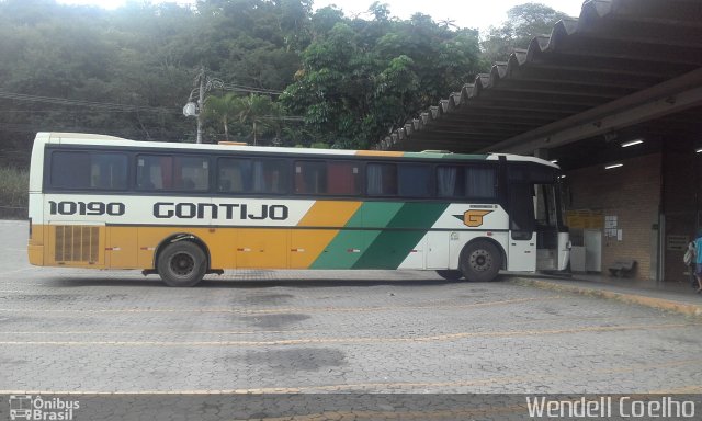 Empresa Gontijo de Transportes 10190 na cidade de Belo Horizonte, Minas Gerais, Brasil, por Wendell Coelho. ID da foto: 4972099.