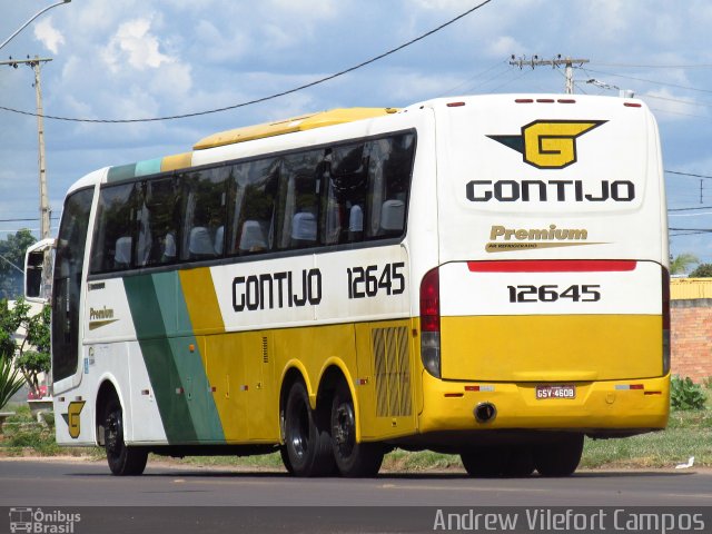 Empresa Gontijo de Transportes 12645 na cidade de Pirapora, Minas Gerais, Brasil, por Andrew Campos. Número da foto: #4973193.
