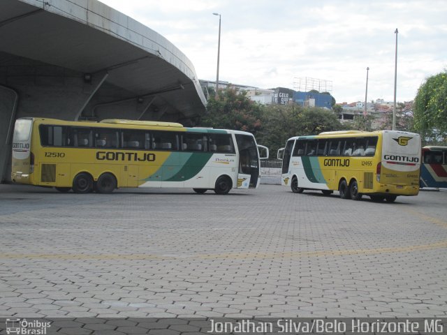 Empresa Gontijo de Transportes 12455 na cidade de Belo Horizonte, Minas Gerais, Brasil, por Jonathan Silva. ID da foto: 4972175.