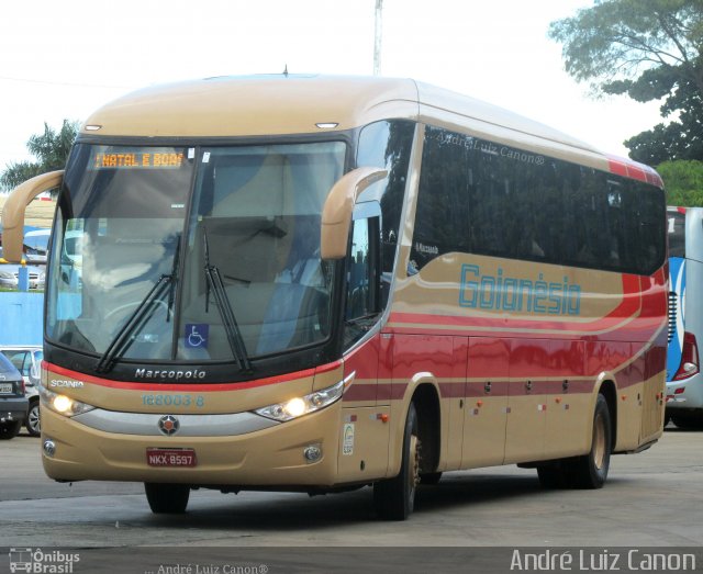 Auto Viação Goianésia 168003-8 na cidade de Goiânia, Goiás, Brasil, por André Luiz Canon. ID da foto: 4975314.