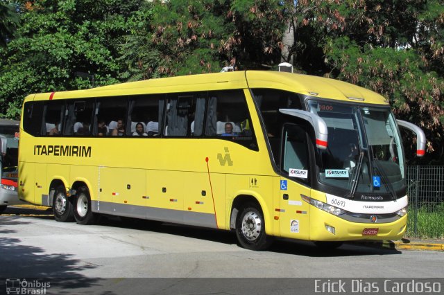 Viação Itapemirim 60693 na cidade de São Paulo, São Paulo, Brasil, por Erick Dias. Número da foto: #4975443.