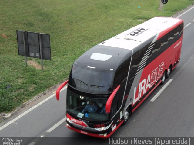 Lirabus 13015 na cidade de Aparecida, São Paulo, Brasil, por Hudson Neves. ID da foto: 4978180.