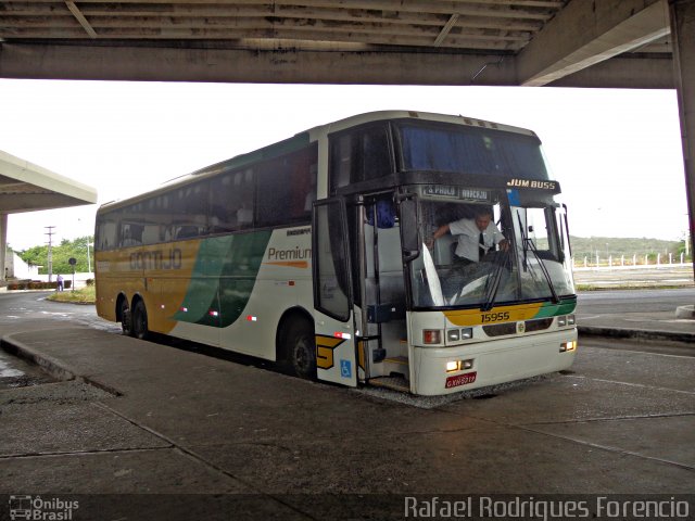 Empresa Gontijo de Transportes 15955 na cidade de Aracaju, Sergipe, Brasil, por Rafael Rodrigues Forencio. ID da foto: 4976337.