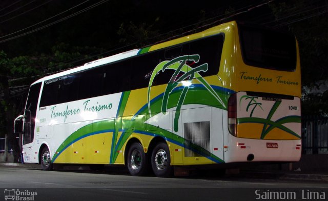 Transferro Turismo 1040 na cidade de Vila Velha, Espírito Santo, Brasil, por Saimom  Lima. ID da foto: 4978372.