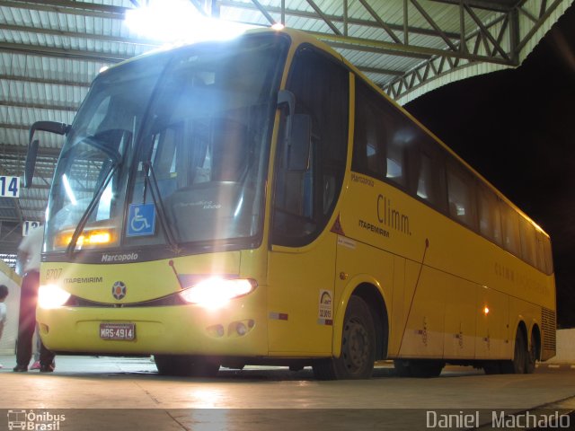 Viação Itapemirim 8707 na cidade de Barreiras, Bahia, Brasil, por Daniel  Machado. ID da foto: 4977525.