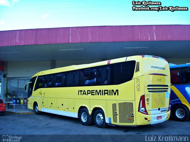 Viação Itapemirim 60659 na cidade de Juiz de Fora, Minas Gerais, Brasil, por Luiz Krolman. Número da foto: #4976523.