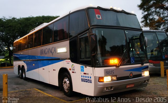 Auto Viação Bragança 9815 na cidade de São Paulo, São Paulo, Brasil, por Cristiano Soares da Silva. ID da foto: 4978143.