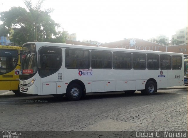 Viação São Roque 4100 na cidade de São Roque, São Paulo, Brasil, por Cleber C.  Moreira. Número da foto: #4977910.