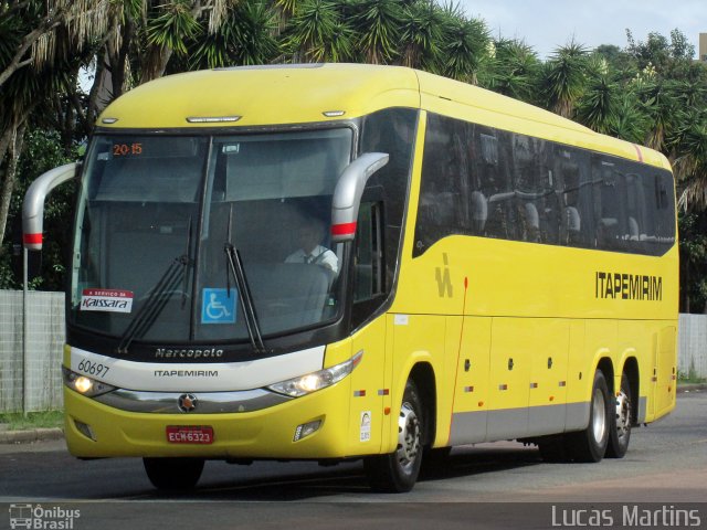 Viação Itapemirim 60697 na cidade de Curitiba, Paraná, Brasil, por Lucas Martins. Número da foto: #4976483.