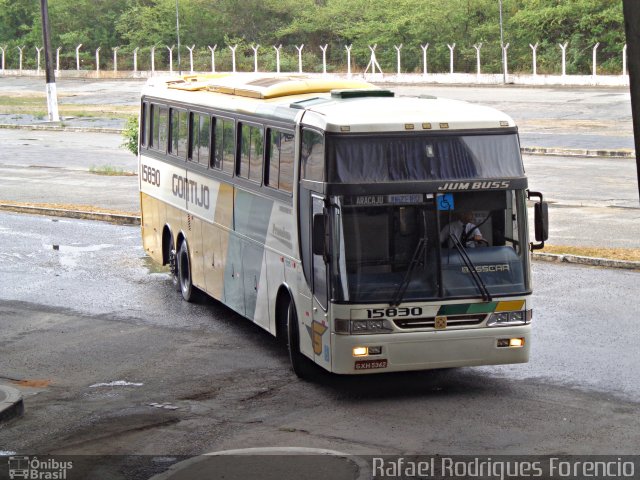 Empresa Gontijo de Transportes 15830 na cidade de Aracaju, Sergipe, Brasil, por Rafael Rodrigues Forencio. Número da foto: #4976317.