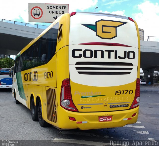 Empresa Gontijo de Transportes 19170 na cidade de Belo Horizonte, Minas Gerais, Brasil, por Rodrigo  Aparecido. Número da foto: #4977467.