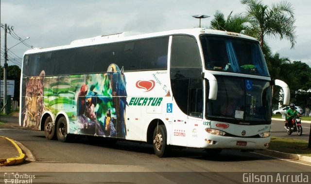 Eucatur - Empresa União Cascavel de Transportes e Turismo 4221 na cidade de Campo Grande, Mato Grosso do Sul, Brasil, por Gilson Arruda. ID da foto: 4976753.