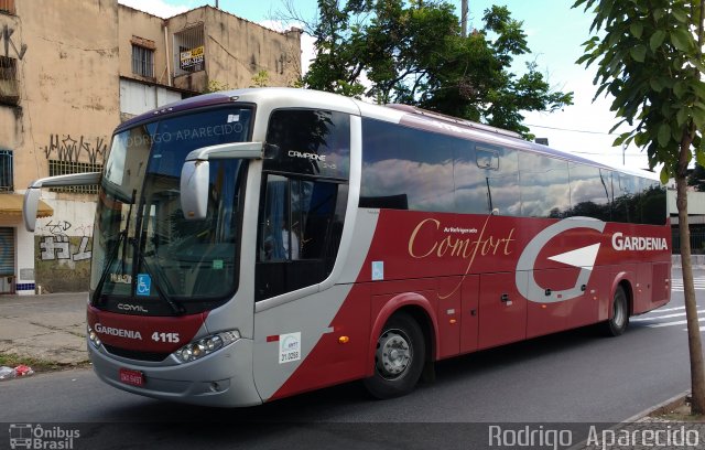 Expresso Gardenia 4115 na cidade de Belo Horizonte, Minas Gerais, Brasil, por Rodrigo  Aparecido. Número da foto: #4977444.