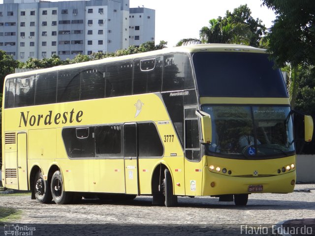Viação Nordeste 3777 na cidade de Fortaleza, Ceará, Brasil, por Flávio Eduardo. Número da foto: #4977049.