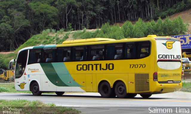 Empresa Gontijo de Transportes 17070 na cidade de Domingos Martins, Espírito Santo, Brasil, por Saimom  Lima. Número da foto: #4978350.