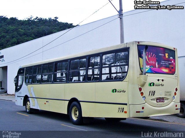 Auto Viação Norte 110 na cidade de Juiz de Fora, Minas Gerais, Brasil, por Luiz Krolman. ID da foto: 4976514.