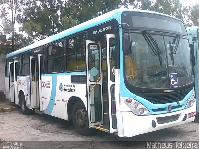 Rota Sol > Vega Transporte Urbano 35263 na cidade de Fortaleza, Ceará, Brasil, por Matheus Lima Teixeira. ID da foto: 4977320.