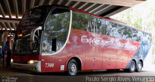 Expresso São Luiz 7300 na cidade de Cuiabá, Mato Grosso, Brasil, por Paulo Sergio Alves Venancio. Número da foto: #4976973.