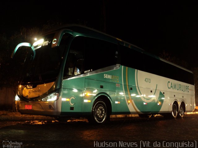 Auto Viação Camurujipe 4313 na cidade de Vitória da Conquista, Bahia, Brasil, por Hudson Neves. ID da foto: 4980414.